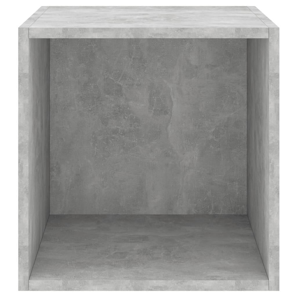 Wall Cabinet Concrete Grey 37x37x37 cm Engineered Wood