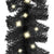 Christmas Garland with LED Lights 20 m Black