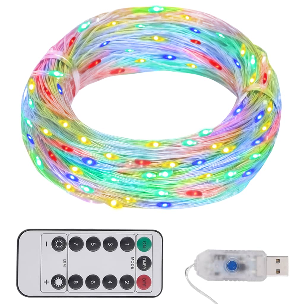 LED String with 150 LEDs Multicolour 15 m