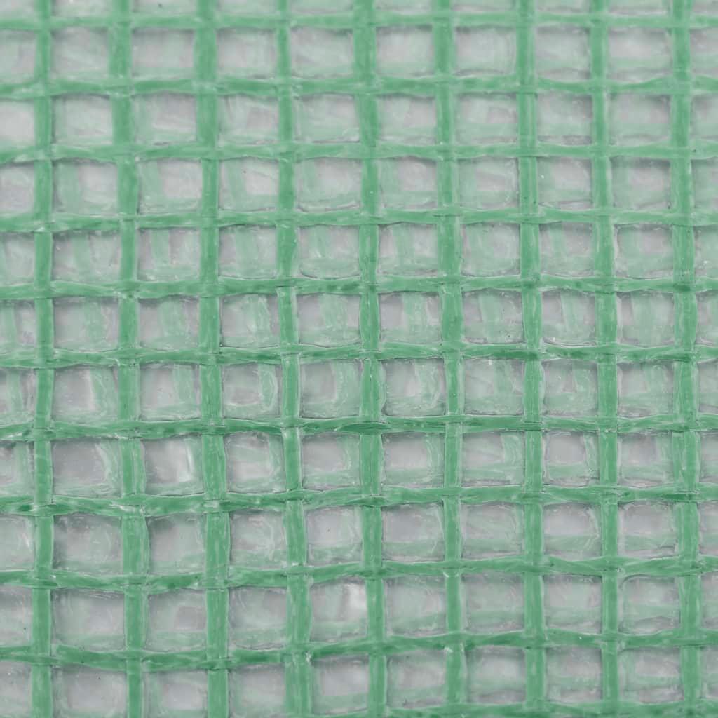 Greenhouse Replacement Cover (9 m²) 200x450x200 cm Green