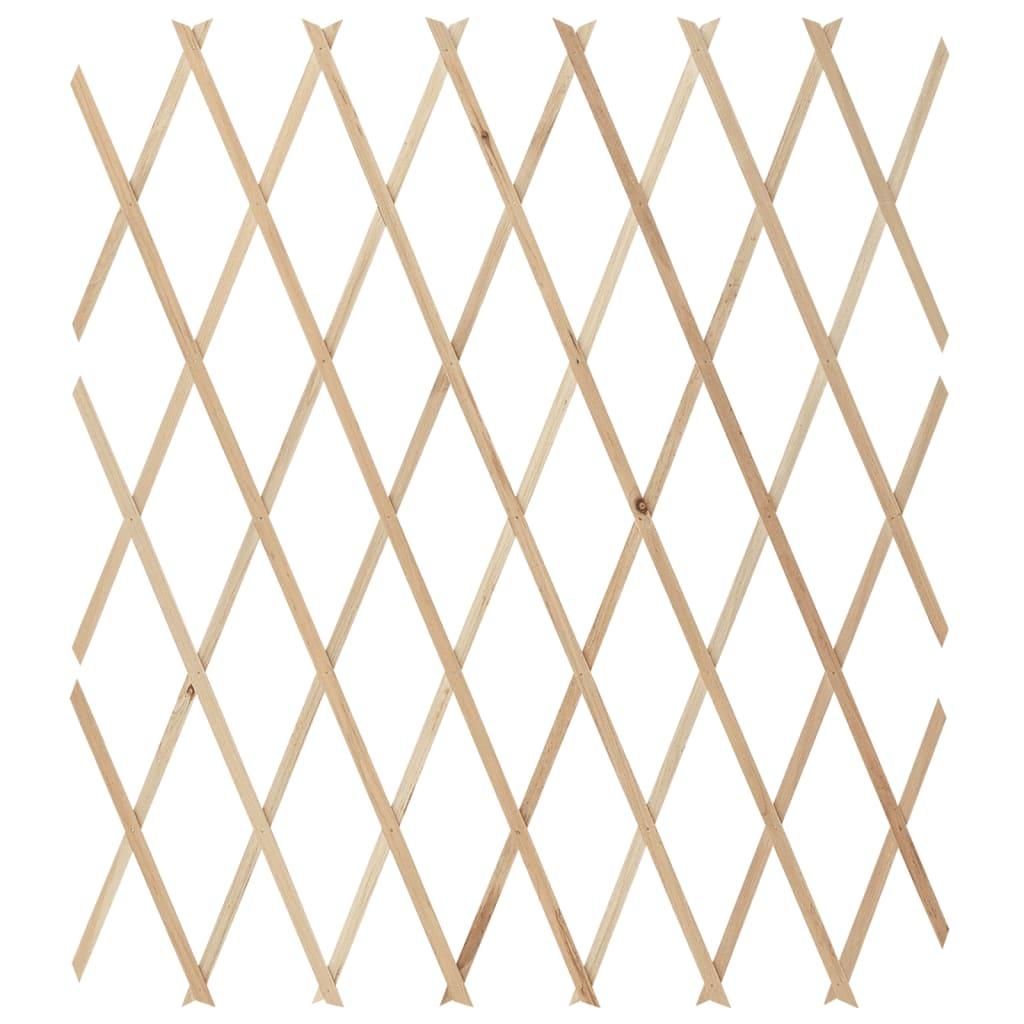 Trellis Fences 5 pcs Solid Firwood 180x80 cm