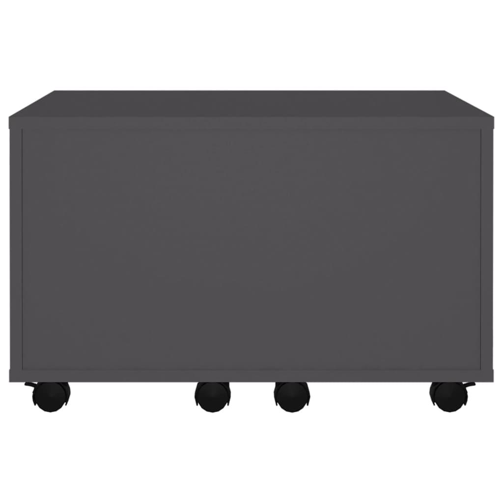 Coffee Table Grey 60x60x38 cm Engineered Wood