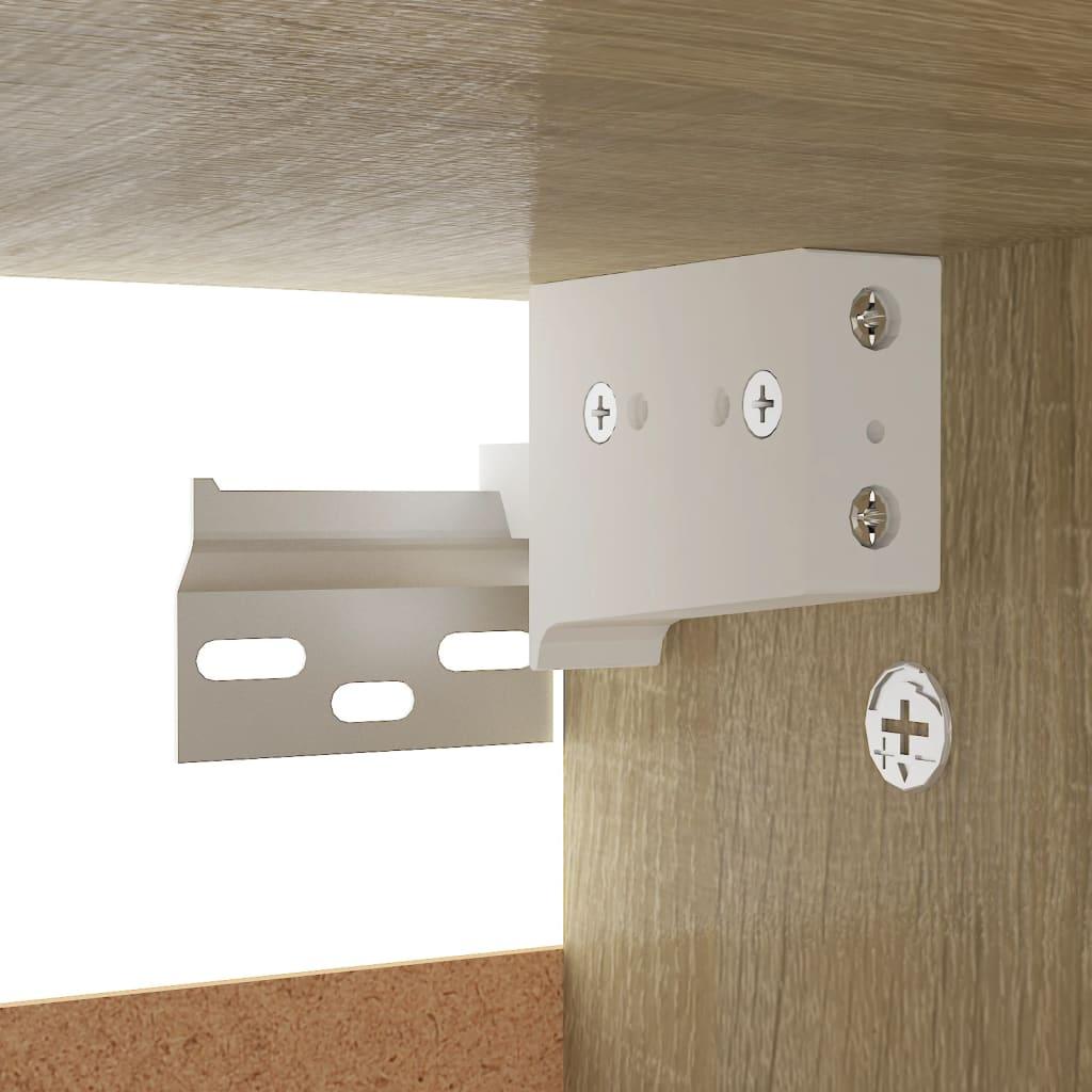 Shoe Cabinet Sonoma Oak 60x35x70 cm Engineered Wood