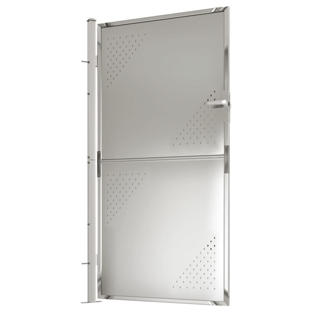 Garden Gate 100x175 cm Stainless Steel