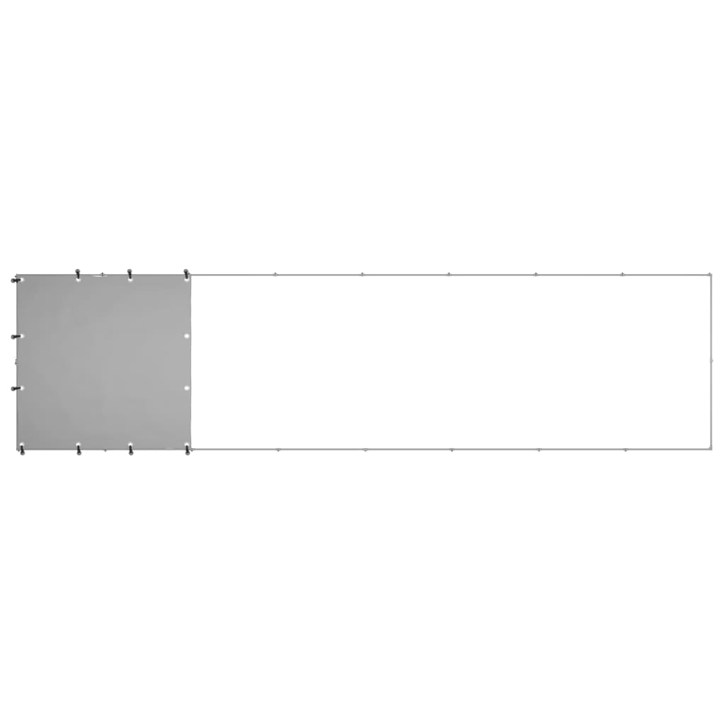 Dog Kennel Silver 4.84 m² Steel