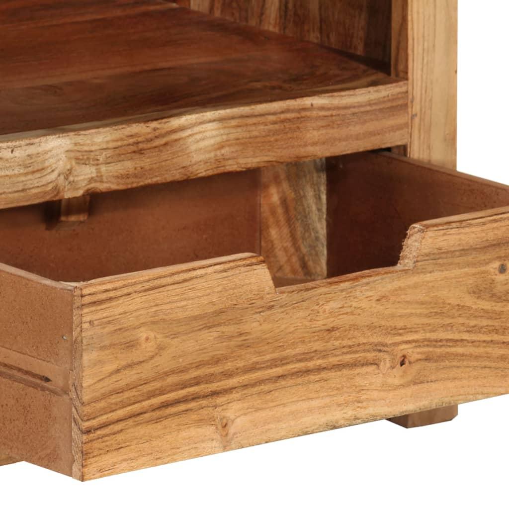 TV Cabinet 88x35x40 cm Solid Wood Acacia