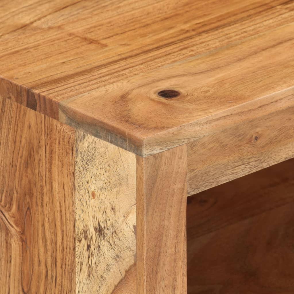 TV Cabinet 88x30x40 cm Solid Wood Acacia