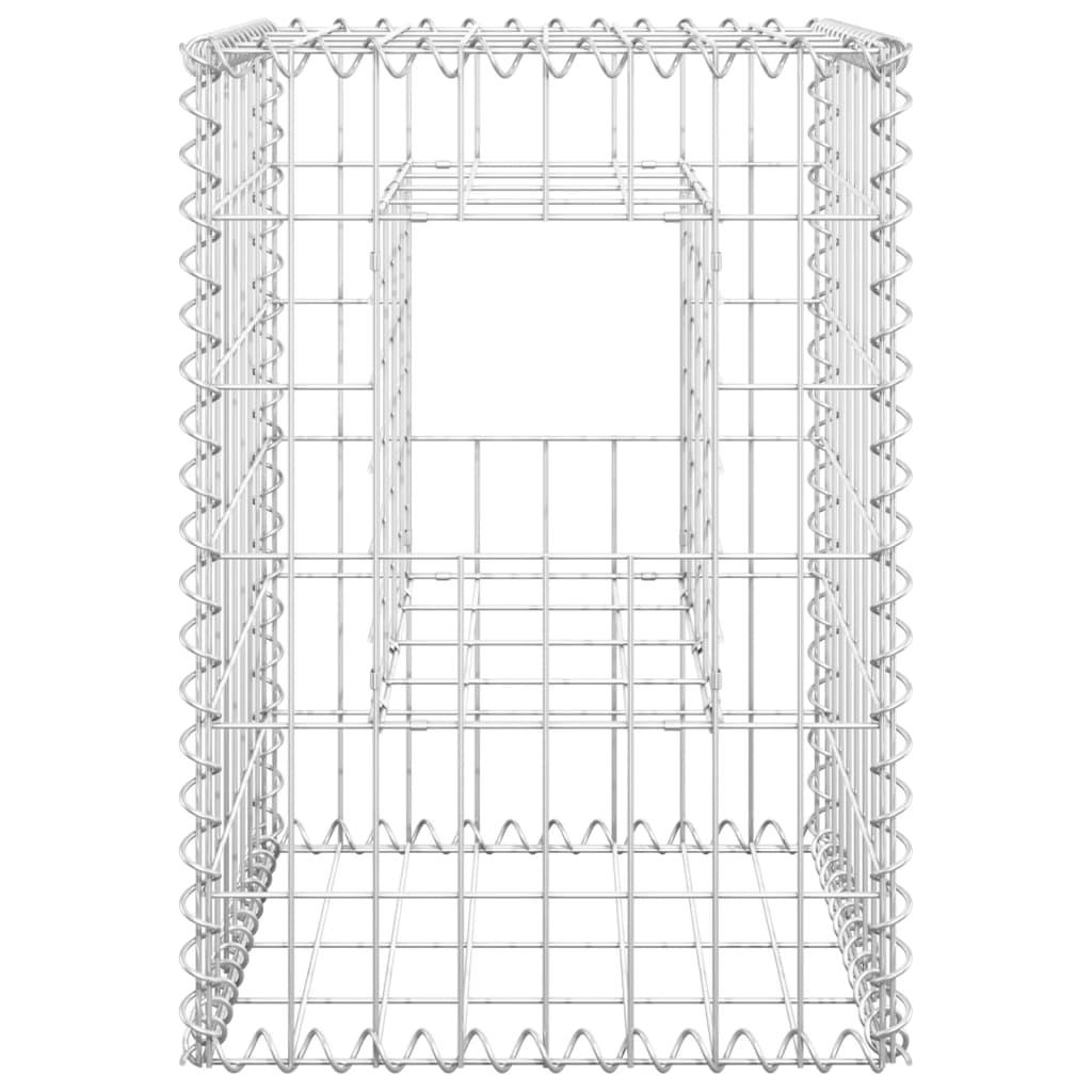 Gabion Basket Post 40x40x60 cm Iron