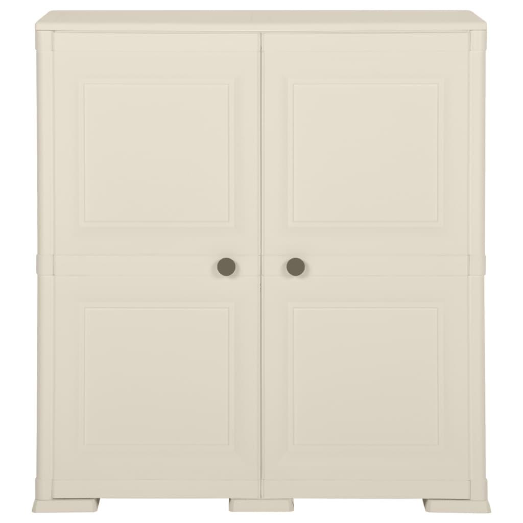 Plastic Cabinet 79x43x85.5 cm Wood Design Vanilla Ice