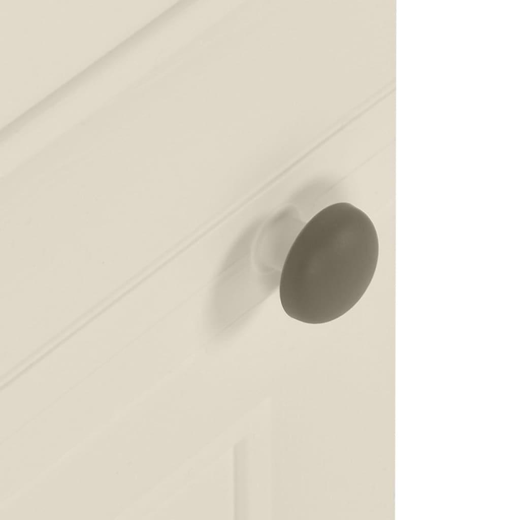 Plastic Cabinet 40x43x85.5 cm Wood Design Cream