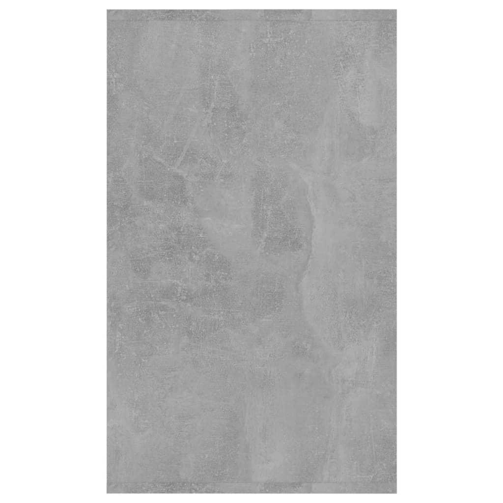 Sideboard with 3 Drawers Concrete Grey 120x41x75 cm Engineered Wood