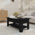 Coffee Table Black 102x55x42 cm Engineered Wood