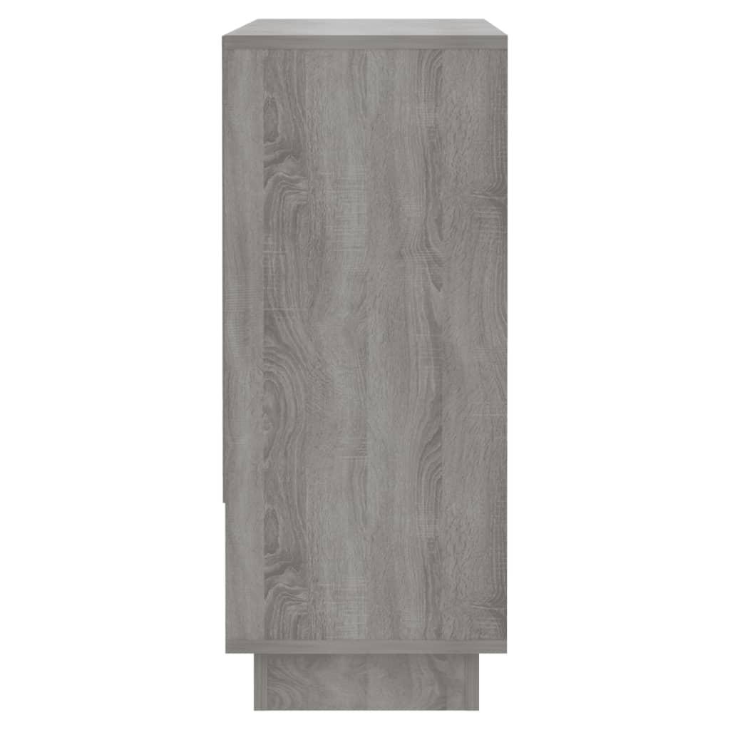 Sideboard Grey Sonoma 97x31x75 cm Engineered Wood