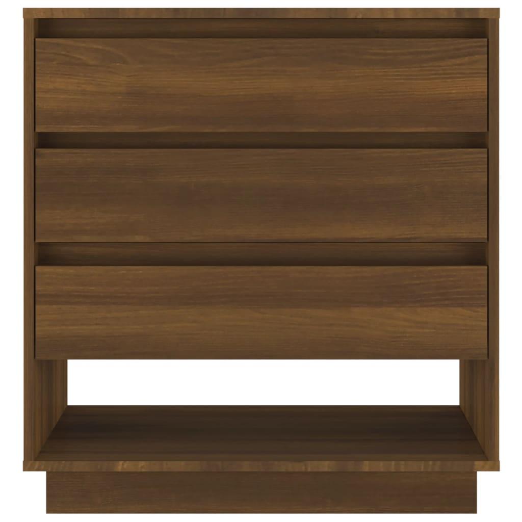 Sideboard Brown Oak 70x41x75 cm Engineered Wood