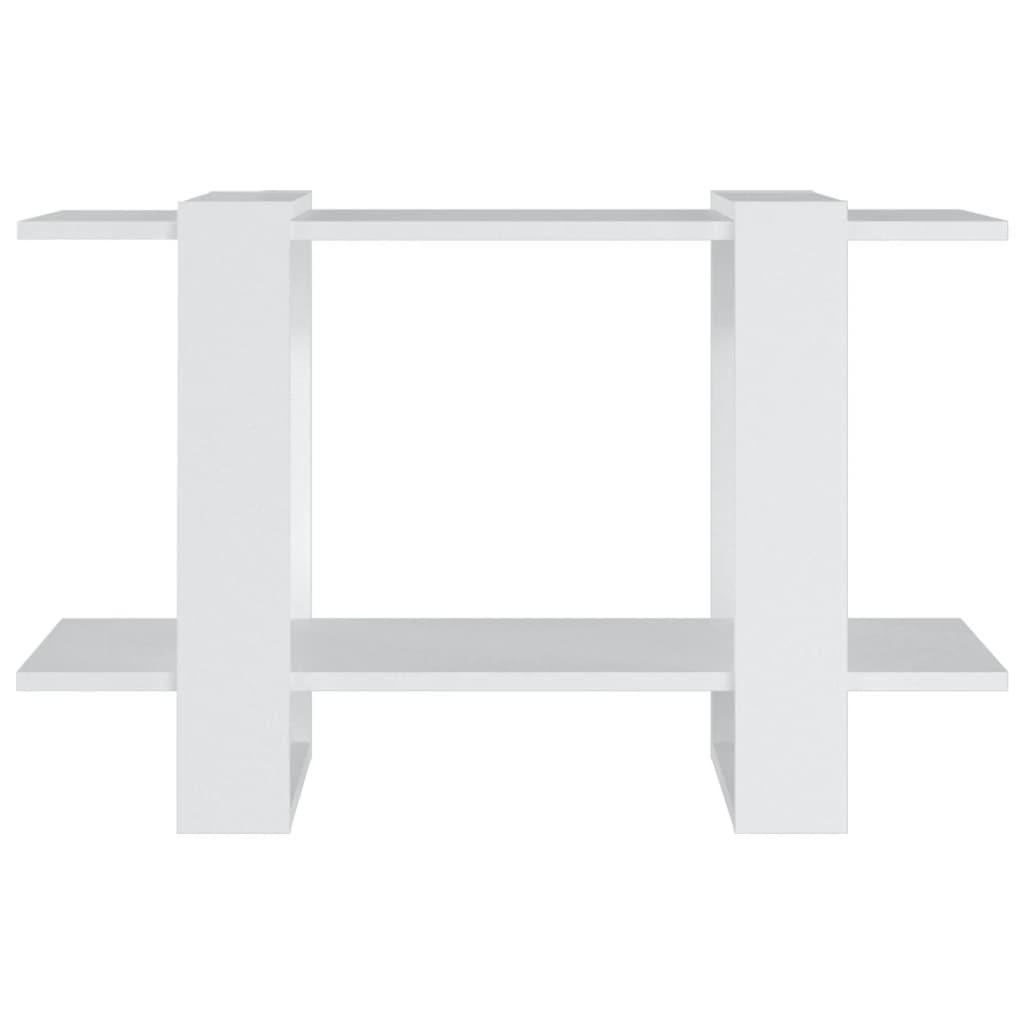 Book Cabinet/Room Divider White 80x30x51 cm