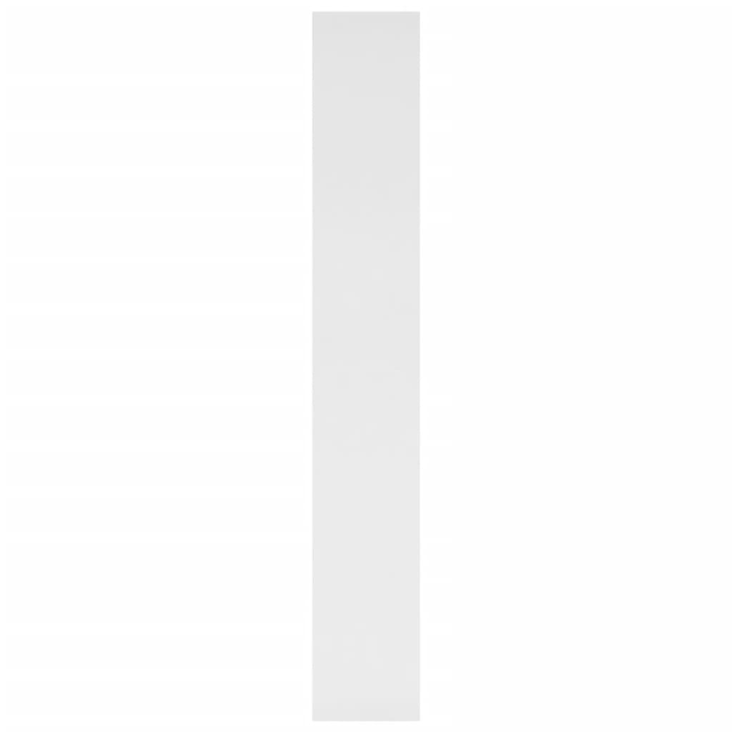 Book Cabinet/Room Divider White 80x30x198 cm Engineered Wood