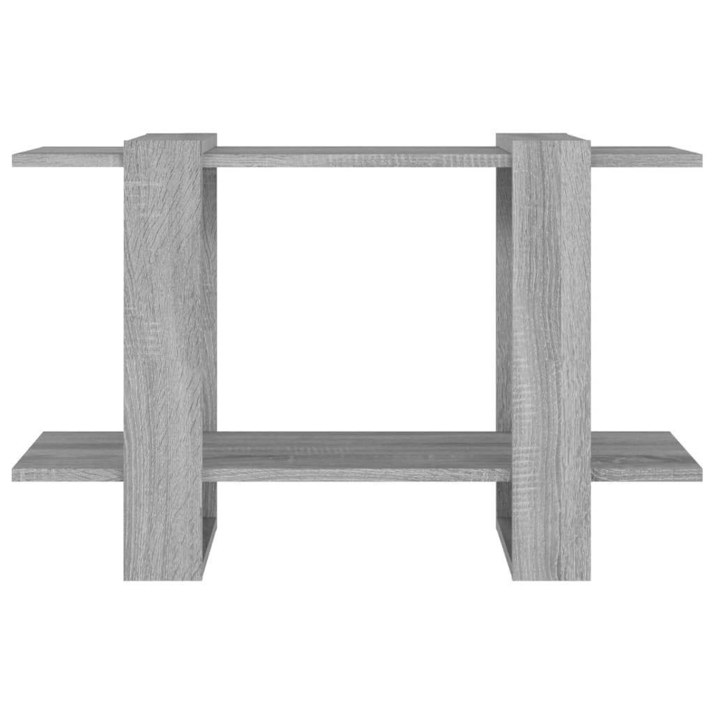 Book Cabinet/Room Divider Grey Sonoma 80x30x51 cm