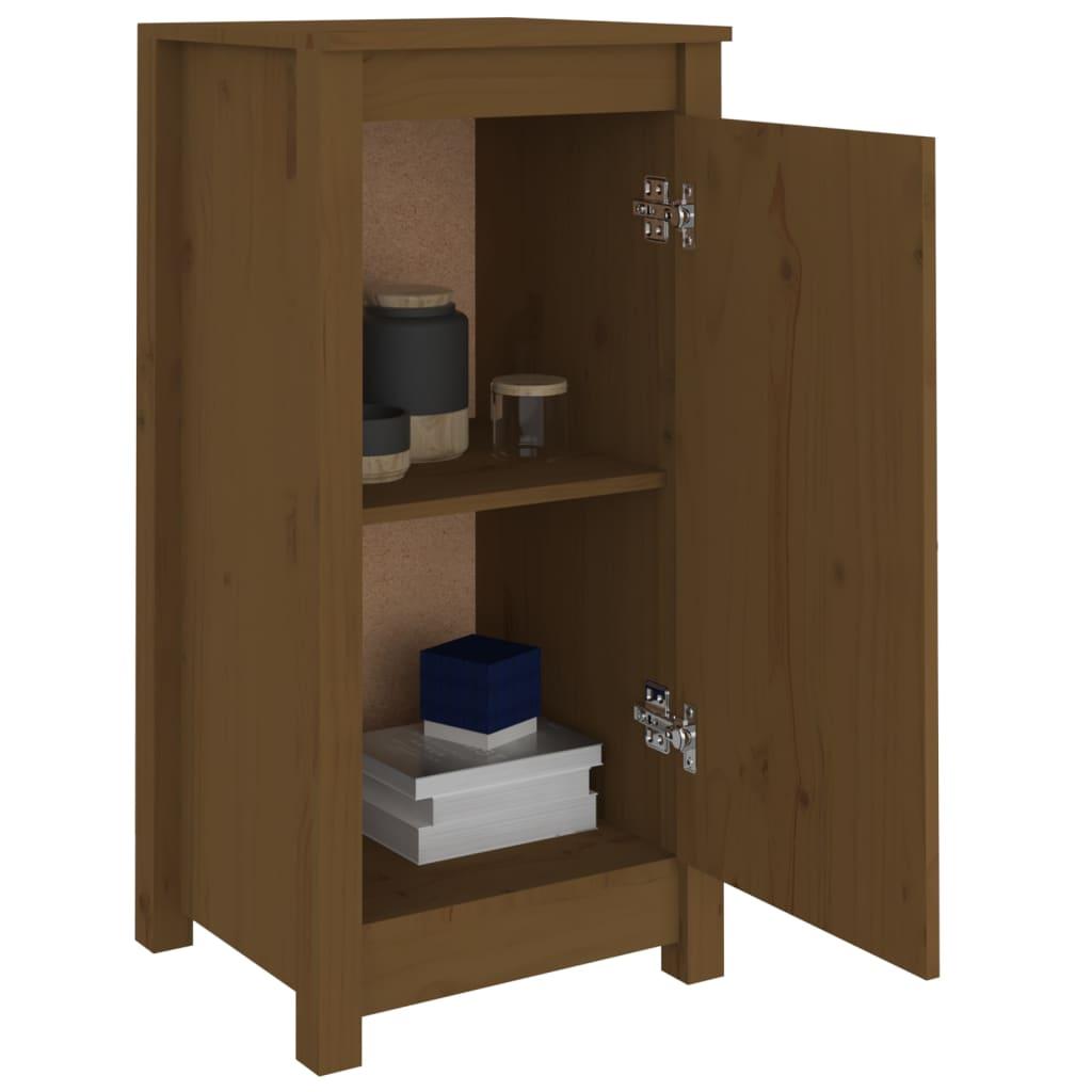 Sideboard Honey Brown 39x35x80 cm Solid Wood Pine