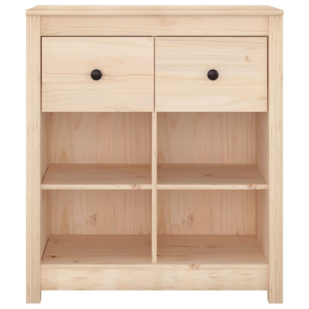 Sideboard 70x35x80 cm Solid Wood Pine