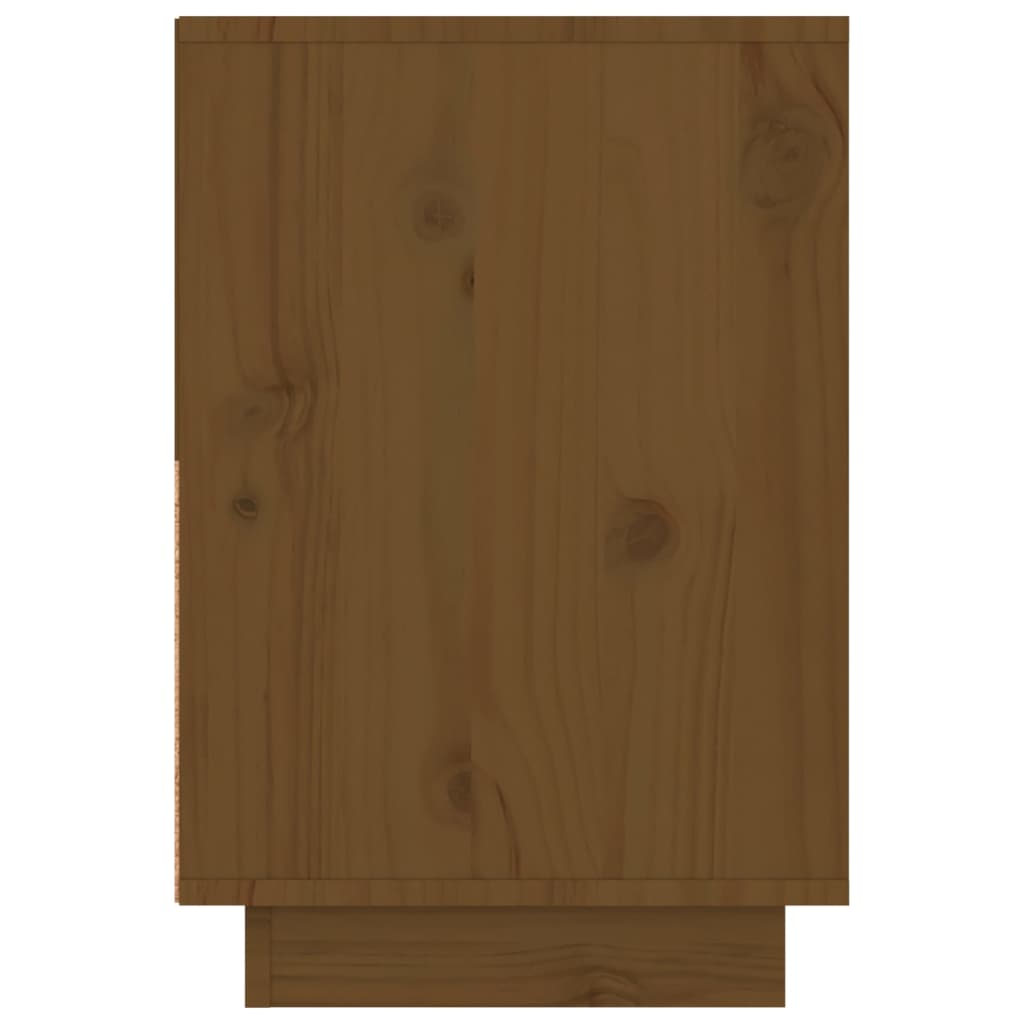 Bedside Cabinets 2 pcs Honey Brown 60x34x51 cm Solid Wood Pine