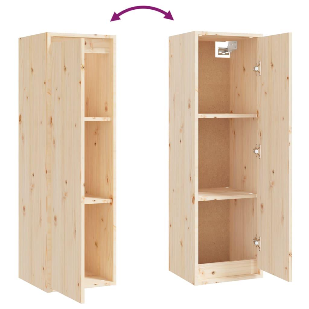 TV Cabinets 8 pcs Solid Wood Pine