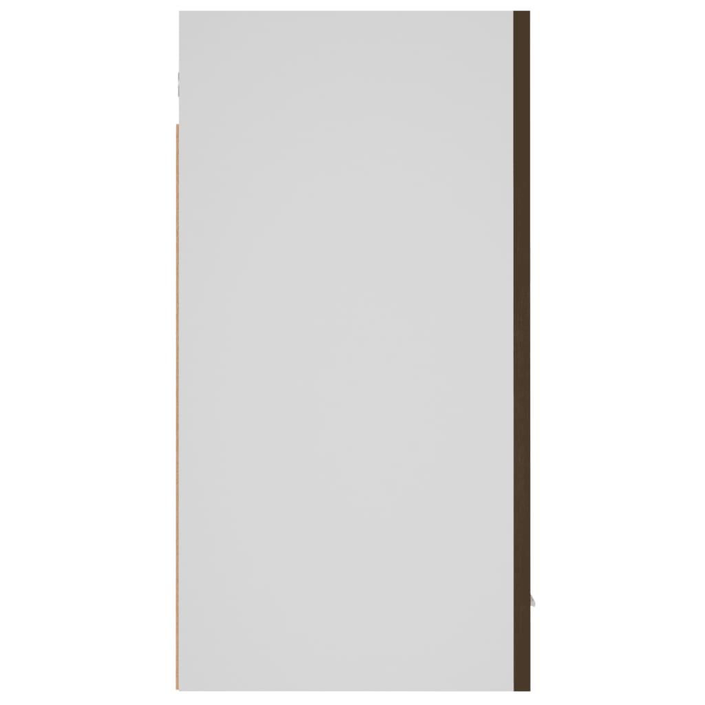 Hanging Cabinet Brown Oak 60x31x60 cm Engineered Wood