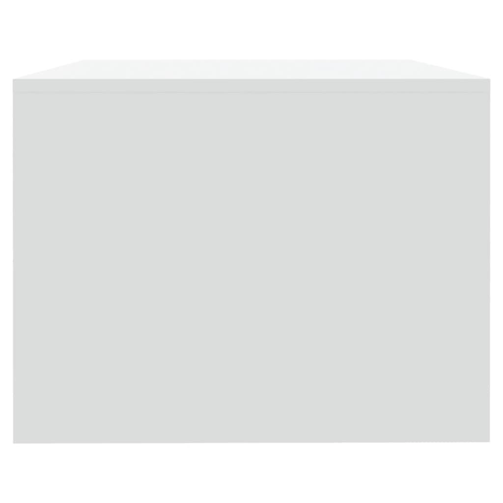 Coffee Table White 102x55x42 cm Engineered Wood