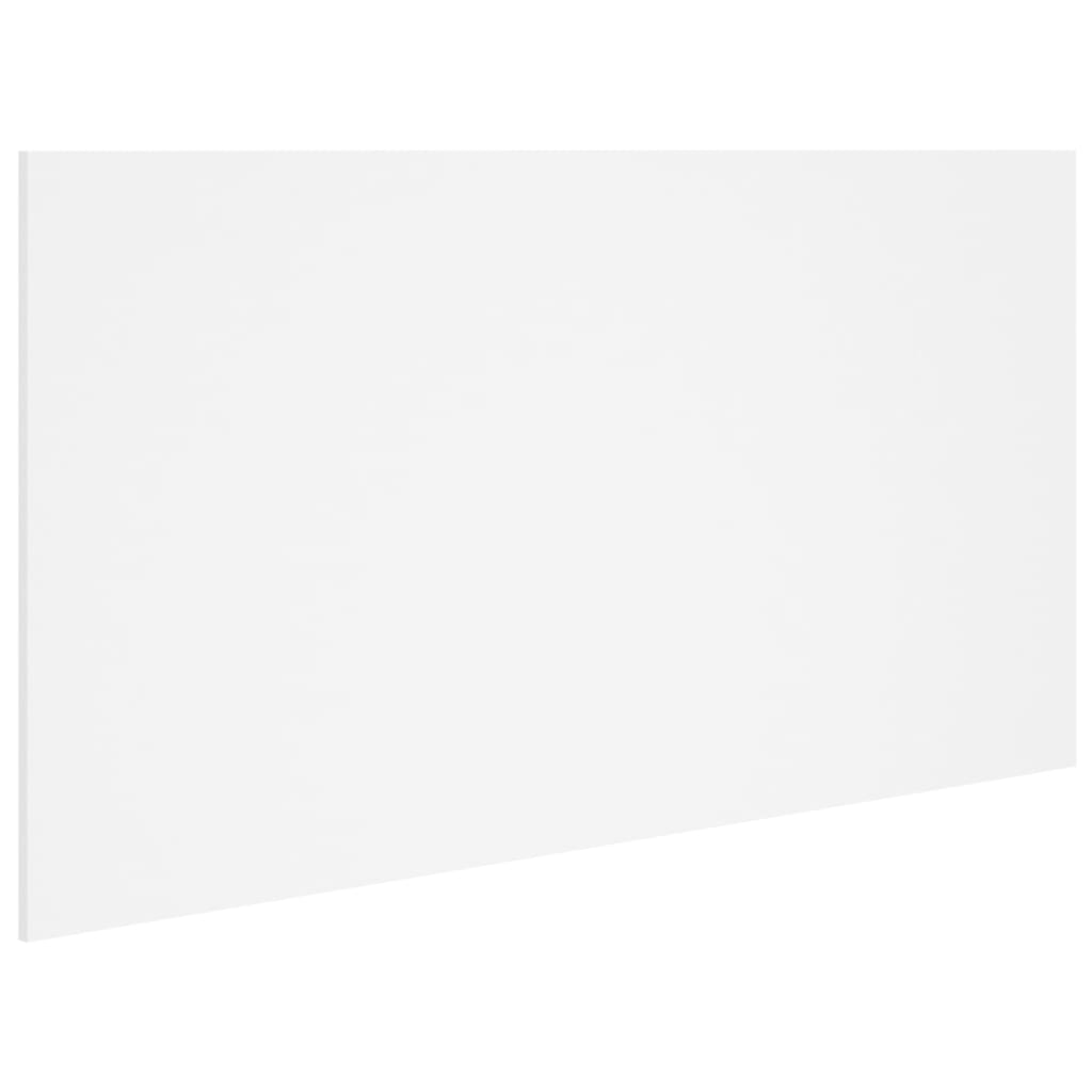 Bed Headboard White 160 cm Engineered Wood