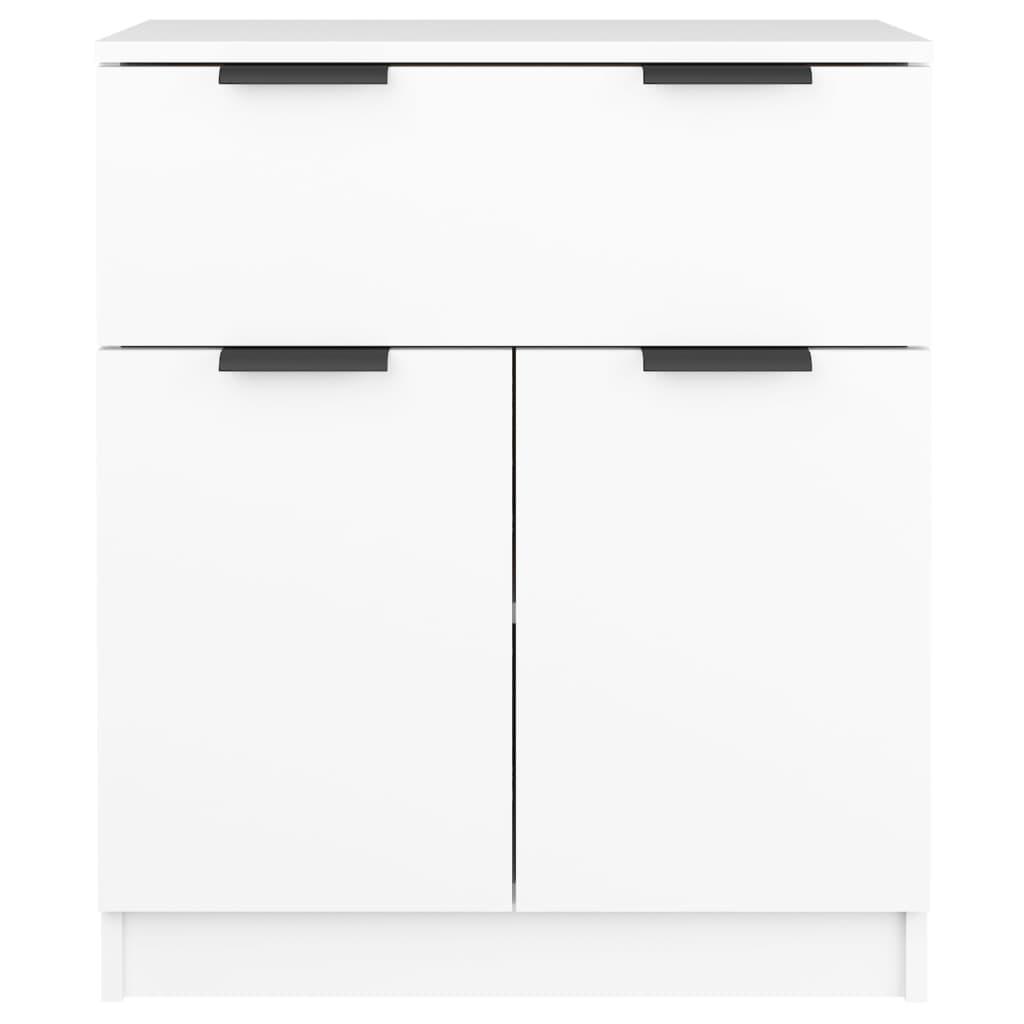 Sideboard White 60x30x70 cm Engineered Wood