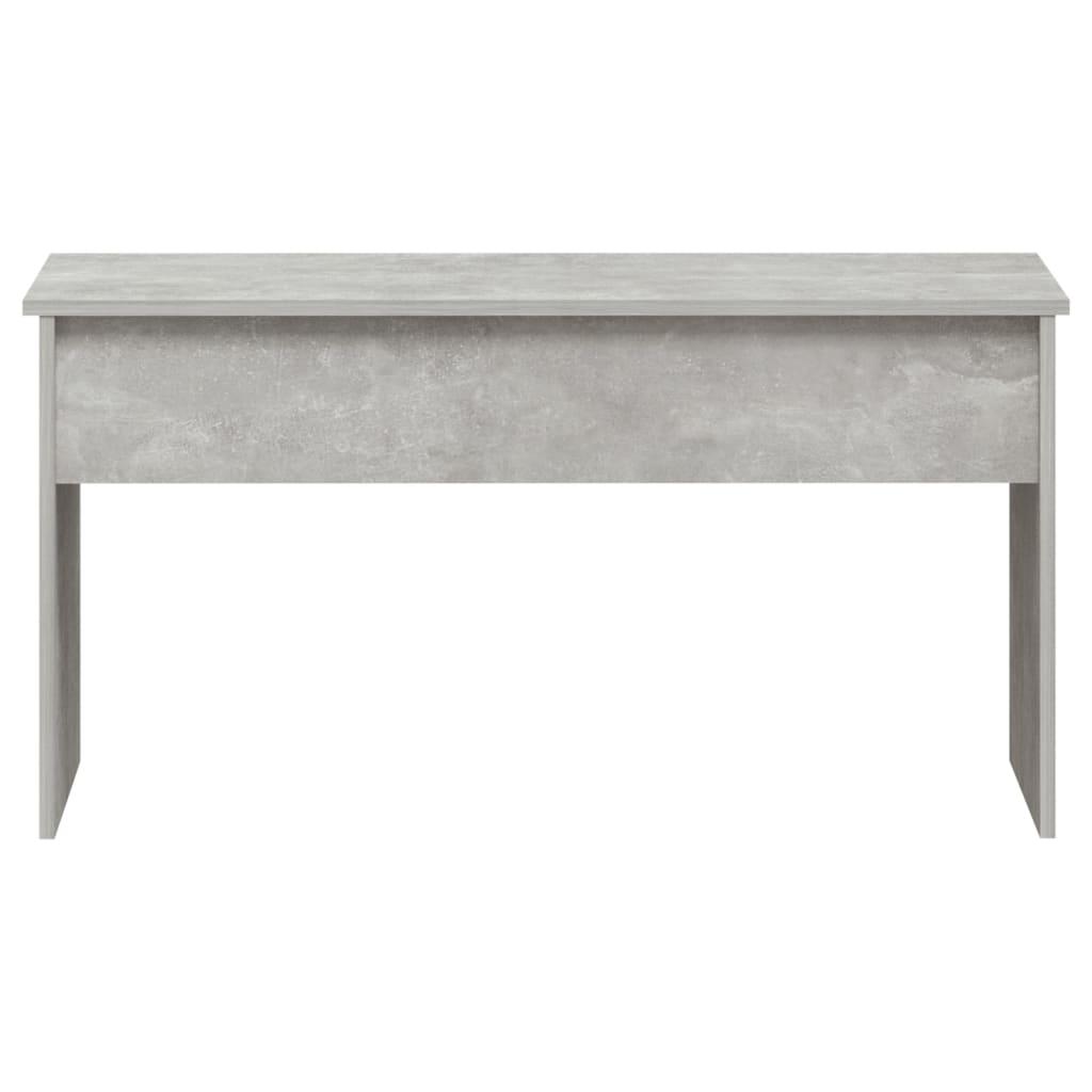 Coffee Table Concrete Grey 102x50.5x52.5 cm Engineered Wood