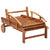 2 Piece Sunlounger Set with Table Solid Wood Acacia