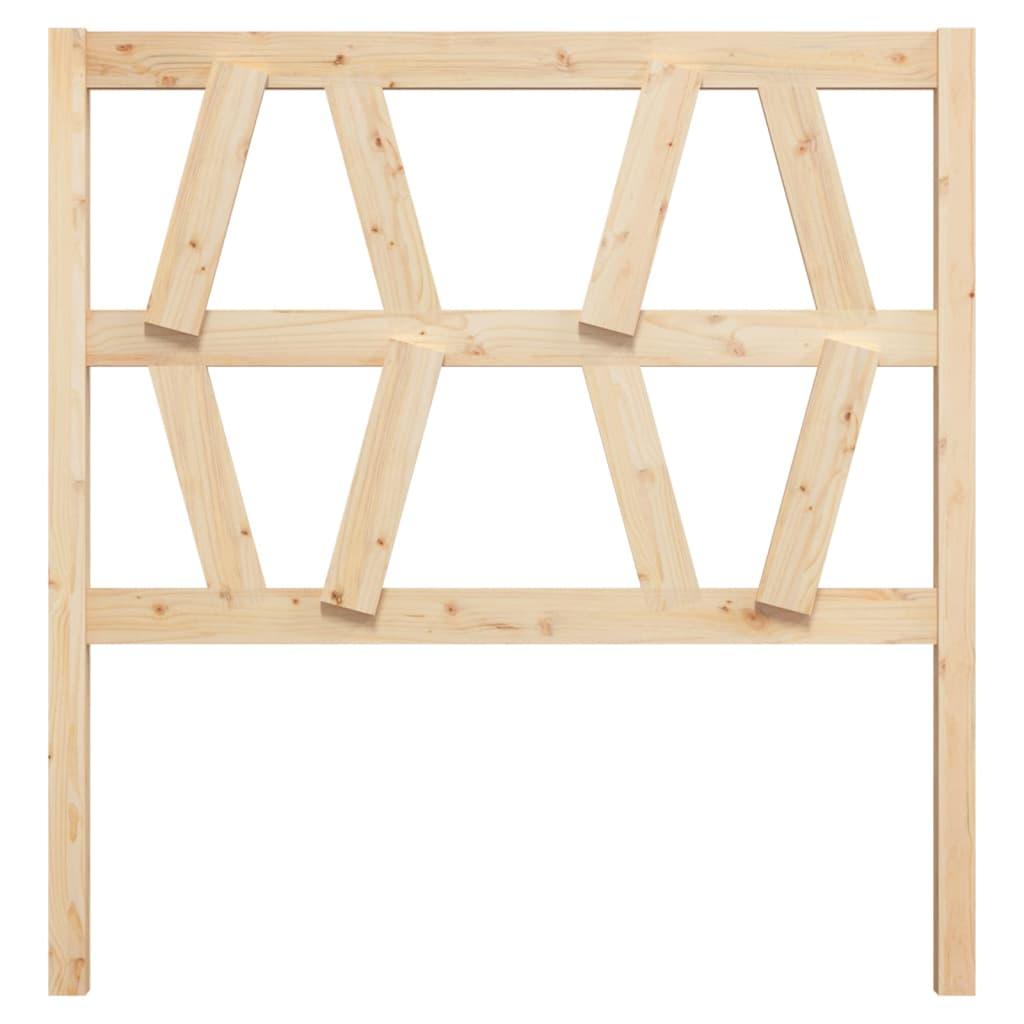 Bed Headboard 96 cm Solid Wood Pine