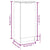 Sideboards 2 pcs High Gloss White 30x30x70 cm Engineered Wood