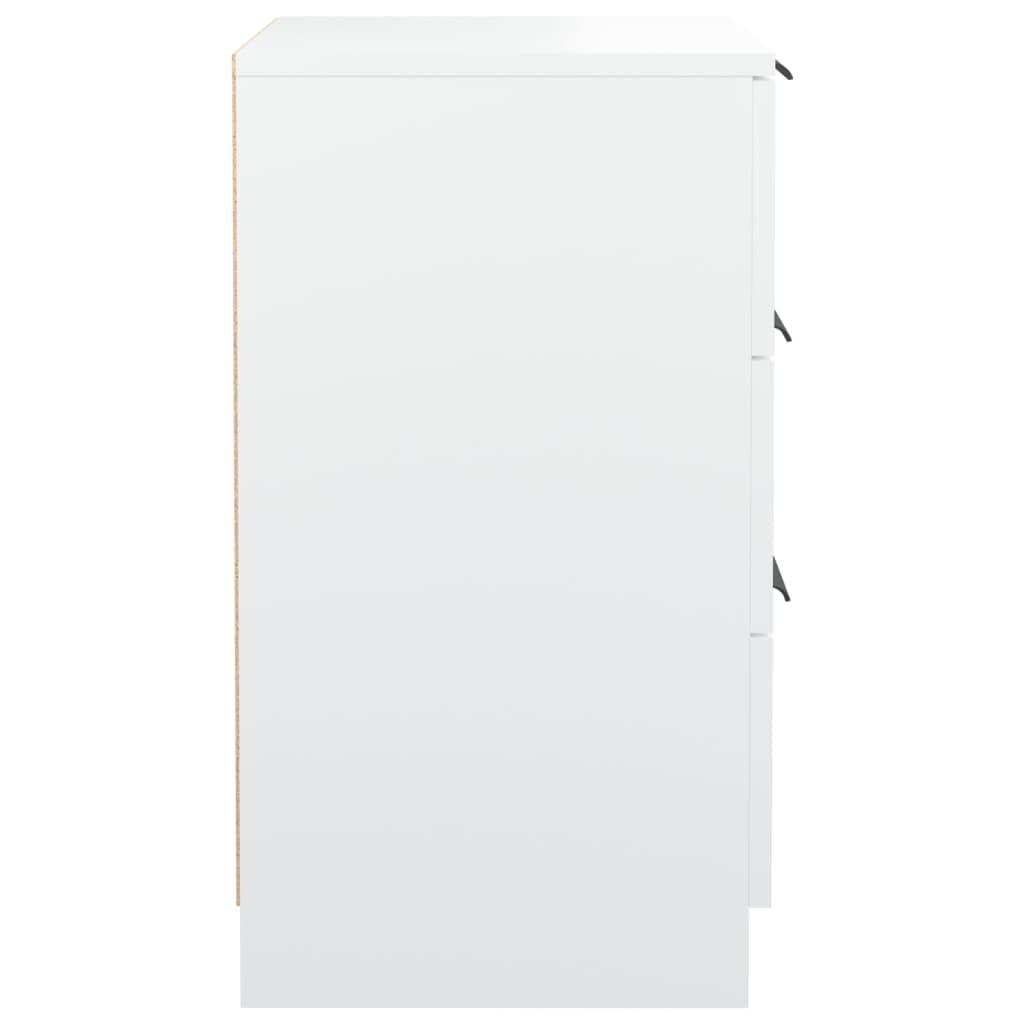 Bedside Cabinets 2 pcs White 40x36x65 cm