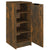 Shoe Cabinet Smoked Oak 30x35x70 cm Engineered Wood
