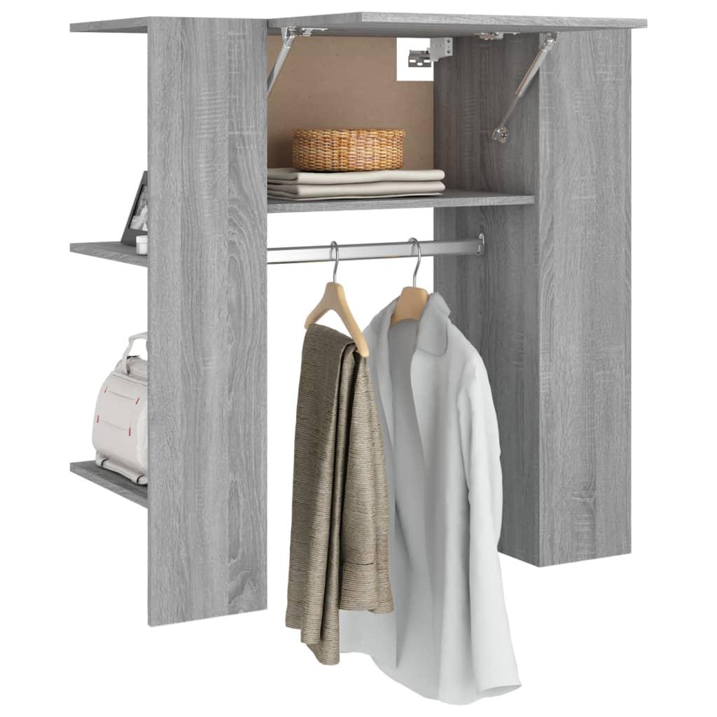 Hallway Cabinet Grey Sonoma 97.5x37x99 cm Engineered Wood