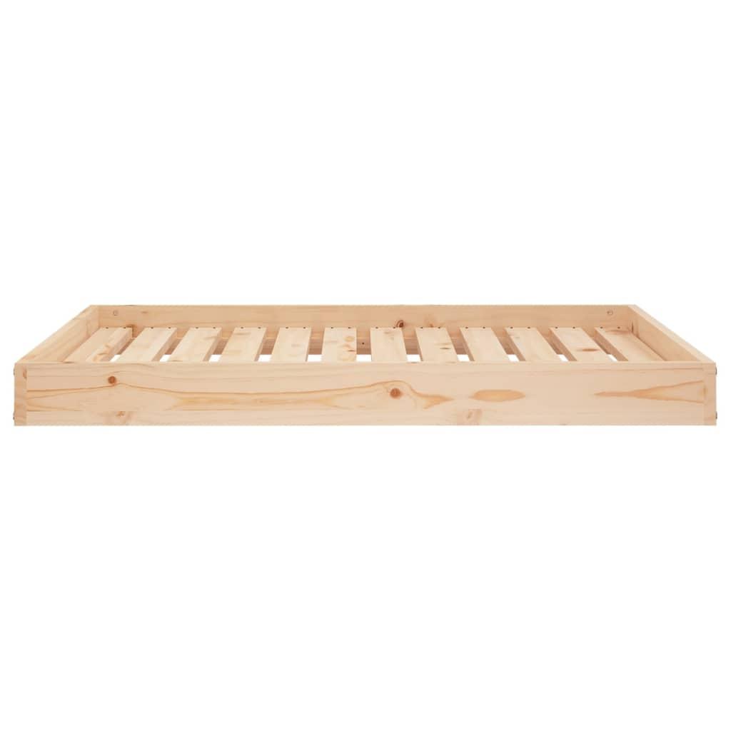 Dog Bed 101.5x74x9 cm Solid Wood Pine