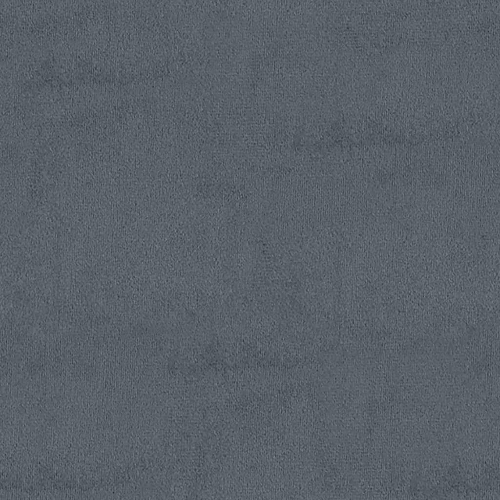 Bench Dark Grey 110x40x70 cm Velvet