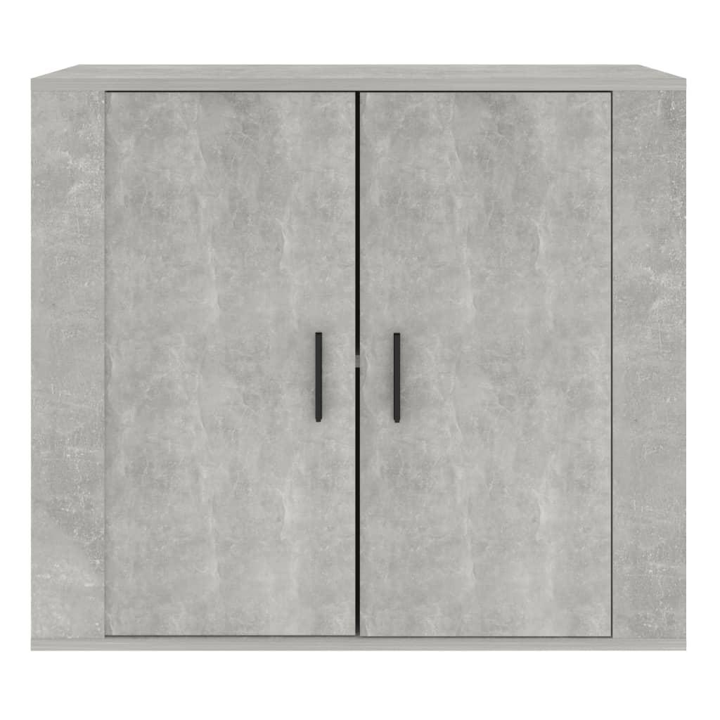 Sideboard Concrete Grey 80x33x70 cm Engineered Wood