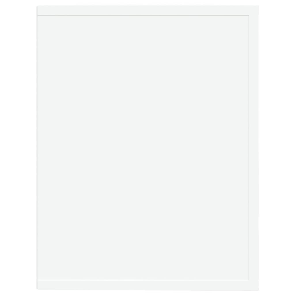 Shoe Rack White 75x35x45 cm Engineered Wood