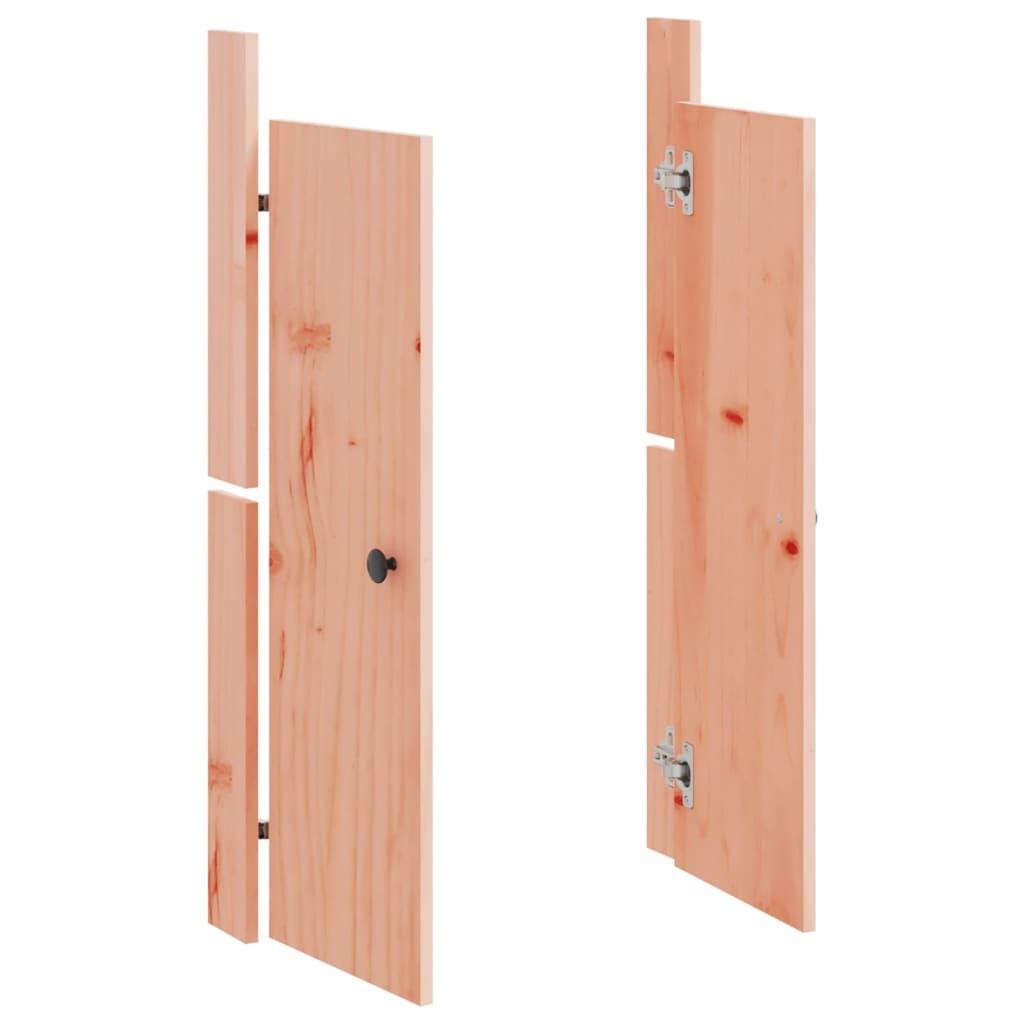 Outdoor Kitchen Doors MEPPEL 2 pcs 50x9x82 cm Solid Wood Douglas
