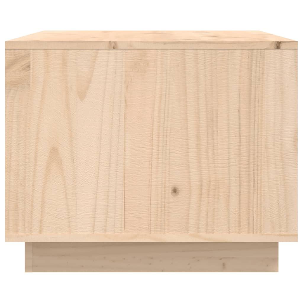 Coffee Table 80x50x40 cm Solid Wood Pine