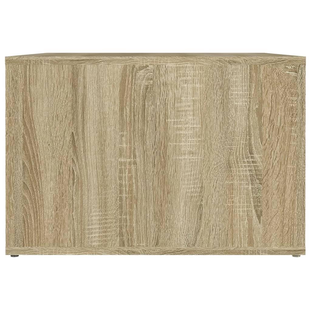 Bedside Table Sonoma Oak 57x55x36 cm Engineered Wood