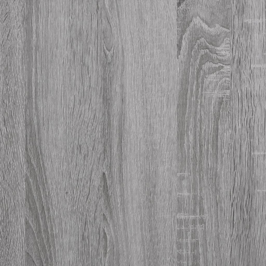 Side Table Grey Sonoma 50x46x50 cm Engineered Wood