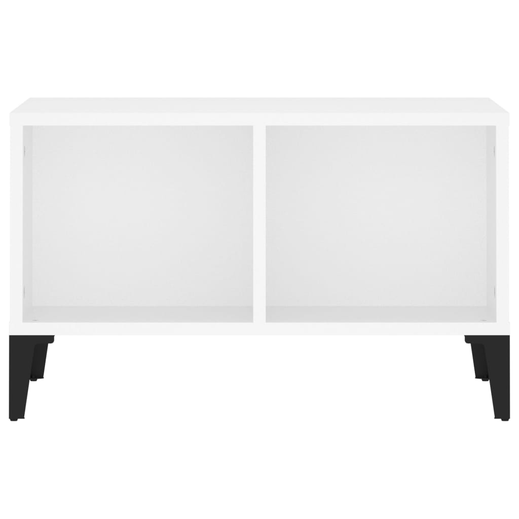 Coffee Table White 60x50x36.5 cm Engineered Wood