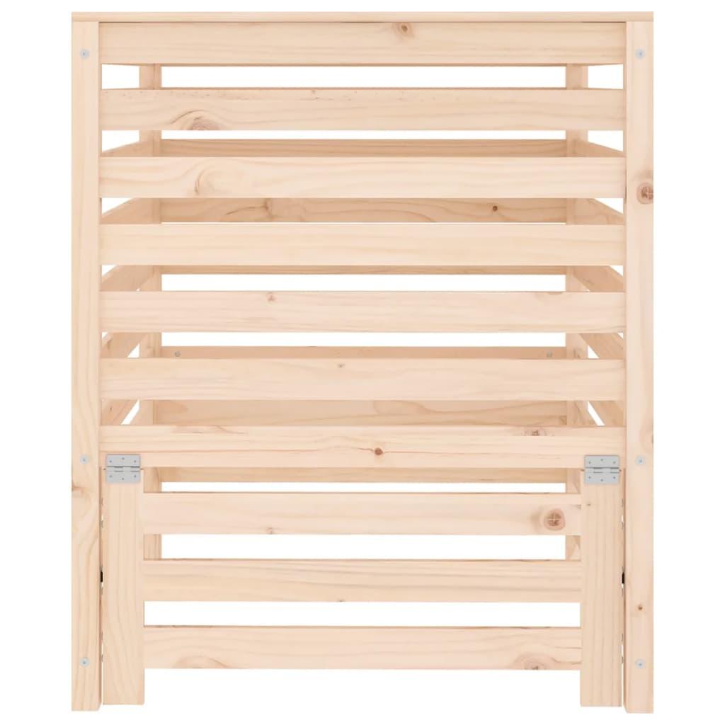 Composter 82.5x82.5x99.5 cm Solid Wood Pine