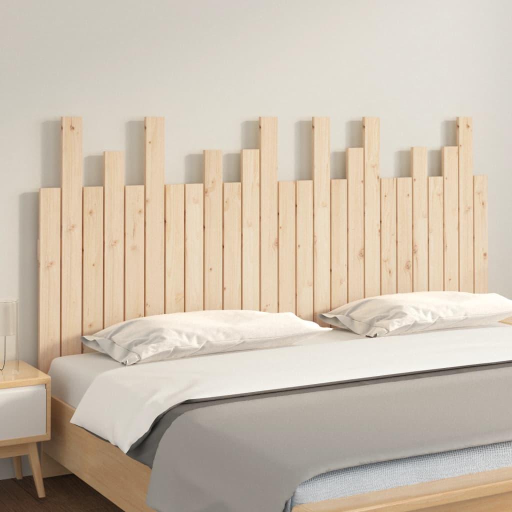 Wall Headboard 159.5 cm Solid Wood Pine