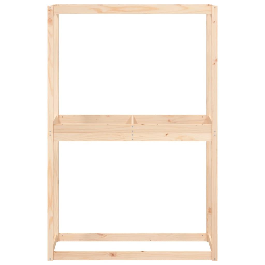 Tire Rack 120x40x180 cm Solid Wood Pine