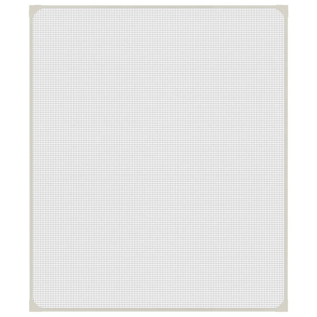 Magnetic Insect Screen for Windows White 100x120 cm