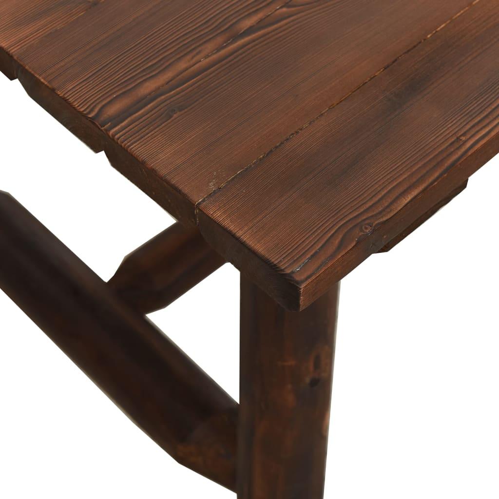 Side Table 49x49x50 cm Solid Wood Spruce